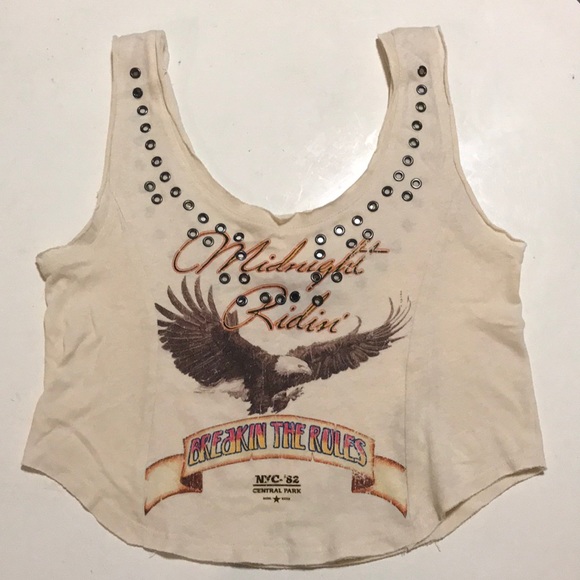 Forever 21 Tops - Midnight riding crop top